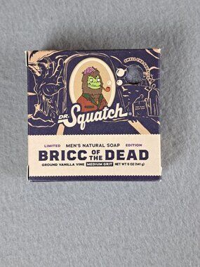 DR. SQUATCH Bar Soap Bricc of the Dead Limited Edition 5oz Single Bar